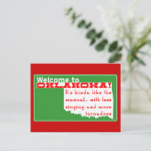 Oklahoma Postkarte (Stehend Vorderseite)