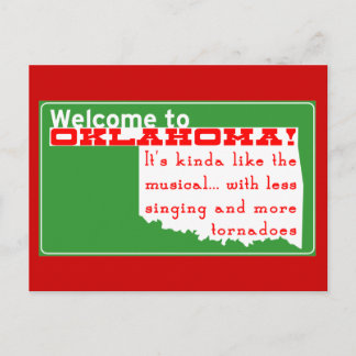 Oklahoma Postkarte