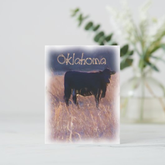 Oklahoma Postkarte (Stehend Vorderseite)