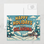 OKLAHOMA Postkarte (Vorne/Hinten)