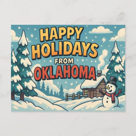 OKLAHOMA Postkarte (Vorderseite)