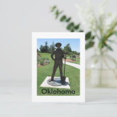 Oklahoma Postkarte (Stehend Vorderseite)