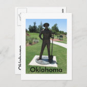 Oklahoma Postkarte (Vorne/Hinten)