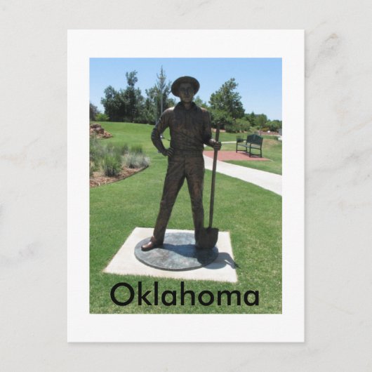 Oklahoma Postkarte (Vorderseite)