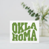 Oklahoma Postkarte (Stehend Vorderseite)