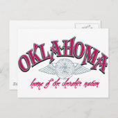 Oklahoma Postkarte (Vorne/Hinten)