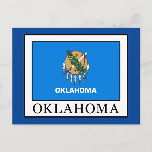 Oklahoma Postkarte (Vorderseite)