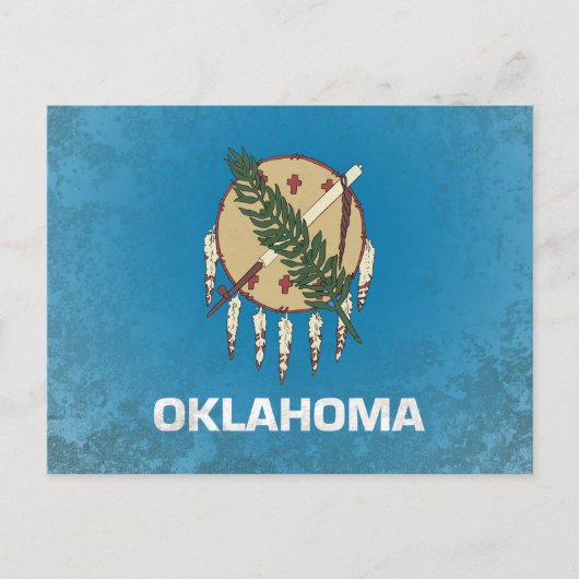 Oklahoma Postkarte (Vorderseite)