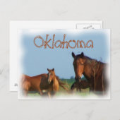 Oklahoma Postkarte (Vorne/Hinten)