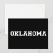 Oklahoma Postkarte (Vorne/Hinten)