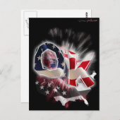 OKLAHOMA POSTKARTE (Vorne/Hinten)