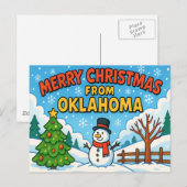 OKLAHOMA Postkarte (Vorne/Hinten)