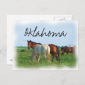 Oklahoma Postkarte (Vorne/Hinten)