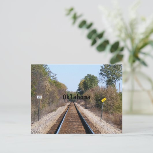 Oklahoma Postkarte (Stehend Vorderseite)