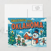 OKLAHOMA Postkarte (Vorne/Hinten)