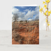 Oklahoma Prairie Card - Leere Karte (Gelbe Blume)