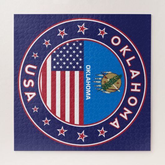 Oklahoma Puzzle (Horizontal)