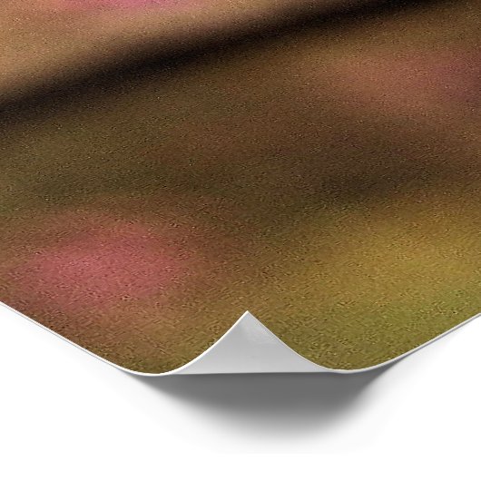 Oklahoma Redbud Print Poster (Ecke)