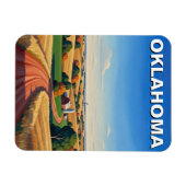 Oklahoma Reise Magnet (Horizontal)