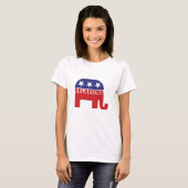 Oklahoma-Republikaner-Elefant T-Shirt (Vorne ganz)