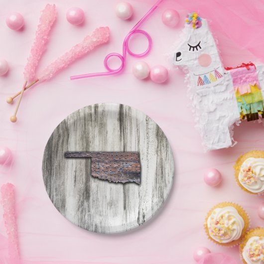 Oklahoma Rivets Pappteller (Party)