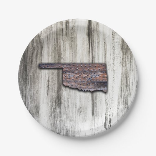 Oklahoma Rivets Pappteller (Vorderseite)