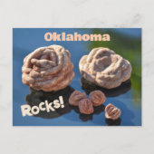 Oklahoma Rocks Wüste Rose Staat Rock Fotografy Postkarte (Vorderseite)