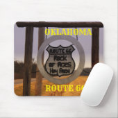 Oklahoma Route 66 Mouse Pad Mousepad (Mit Mouse)