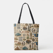 Oklahoma Route 66 Prairie-Tasche Tasche (Rückseite)