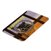 OKLAHOMA Route 66 Square MAGNET!! Magnet (Linke Seite)