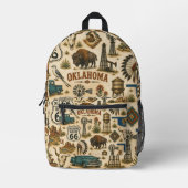 Oklahoma Route 66 Trail Rucksack (Vorderseite)