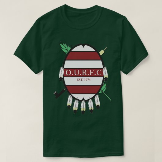 Oklahoma Rugby OURFC T-Shirt (Design vorne)