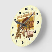 Oklahoma rund Uhr (Winkel)
