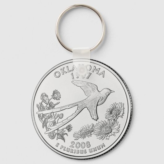 Oklahoma Schlüsselanhänger (Vorderseite)