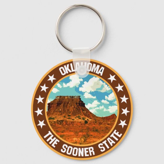 Oklahoma Schlüsselanhänger (Rückseite)