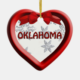 Oklahoma Schneeflocken Herbst Weihnachtsschmuck