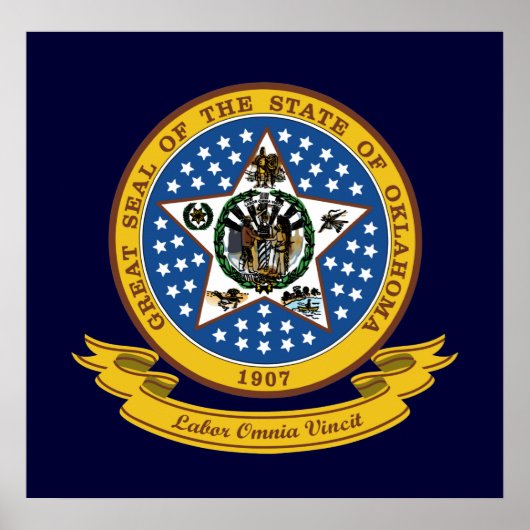 Oklahoma-Siegel Poster (Vorne)