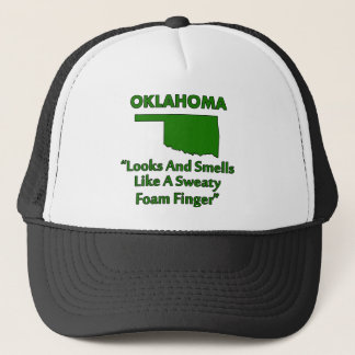 Oklahoma - Sieht aus und riecht wie ein Foam Finge Truckerkappe