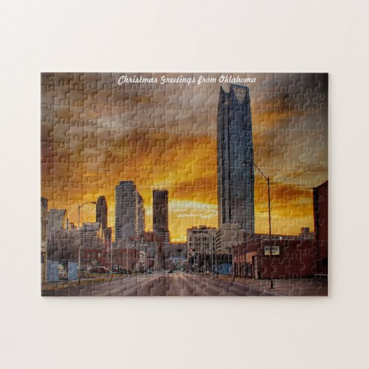 Oklahoma Skyline. Puzzle (Horizontal)