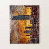 Oklahoma Skyline. Puzzle (Vertikal)