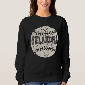 Oklahoma Softball Ball Sweatshirt