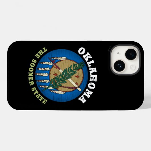 OKLAHOMA SOONER STAAT FLAG Case-Mate iPhone HÜLLE (Rückseite (Horizontal))