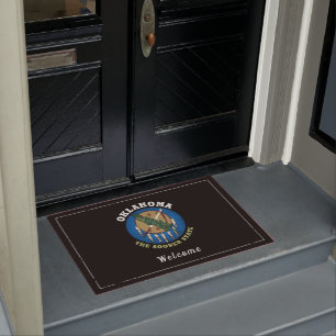 OKLAHOMA SOONER STAAT FLAG FUßMATTE