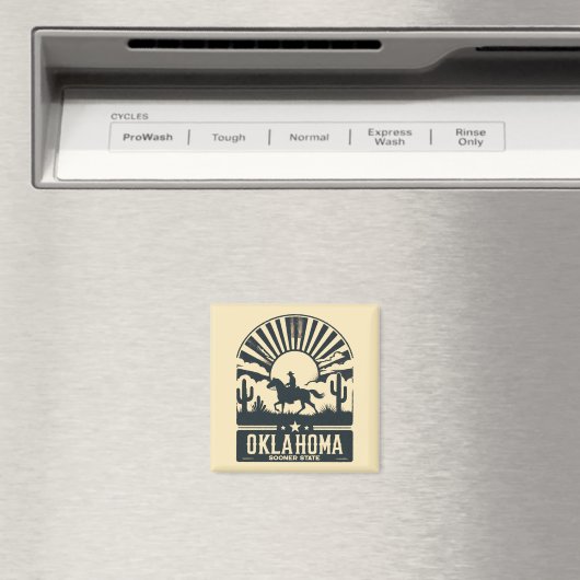 Oklahoma Sooner Staat Magnet (In Situ (Geschirrspüler))