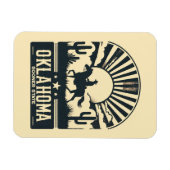 Oklahoma Sooner Staat Magnet (Horizontal)