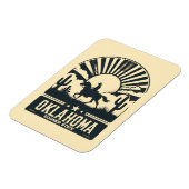 Oklahoma Sooner Staat Magnet (Linke Seite)