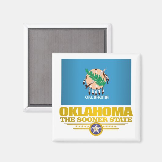 Oklahoma (SP) Magnet (Vorderseite/Rückseite)