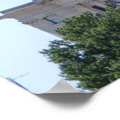 Oklahoma Staat Hauptstadt Poster (Ecke)