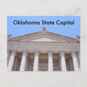 Oklahoma Staat Hauptstadt Postkarte
