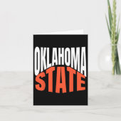 Oklahoma Staat Karte (Vorderseite)